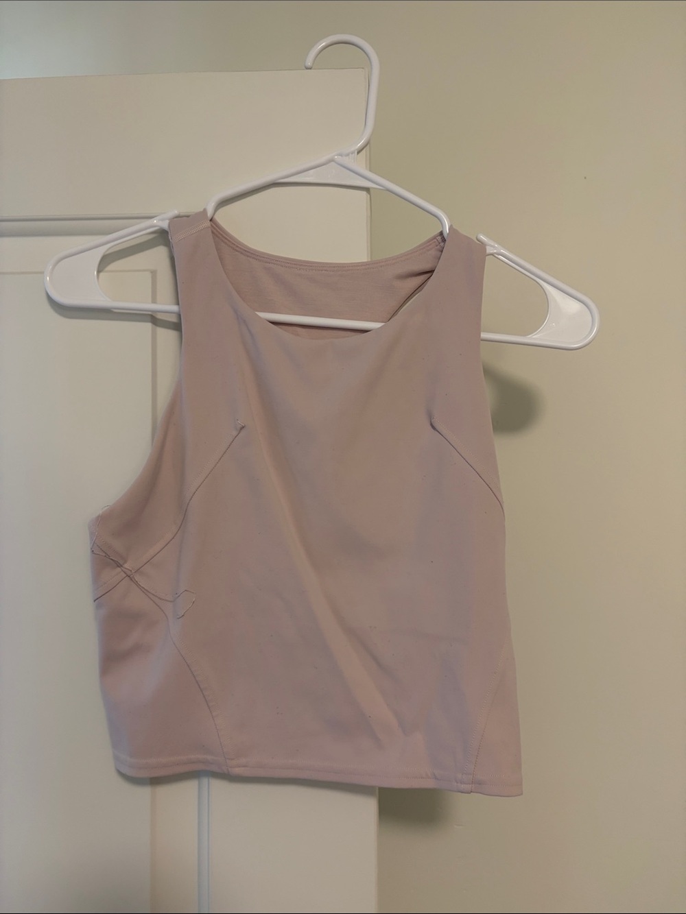 lululemon athletica Mauve High-Neck Crop Tank
